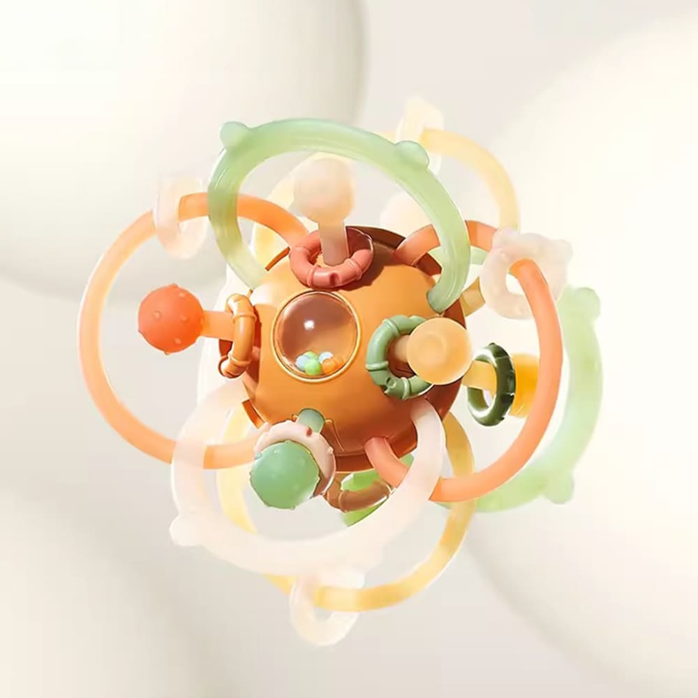 StarAndDaisy Soft Silicone Baby Teether, Teething Rattles Toy for Babies, Chaw Toys for 0-12 Months Babies