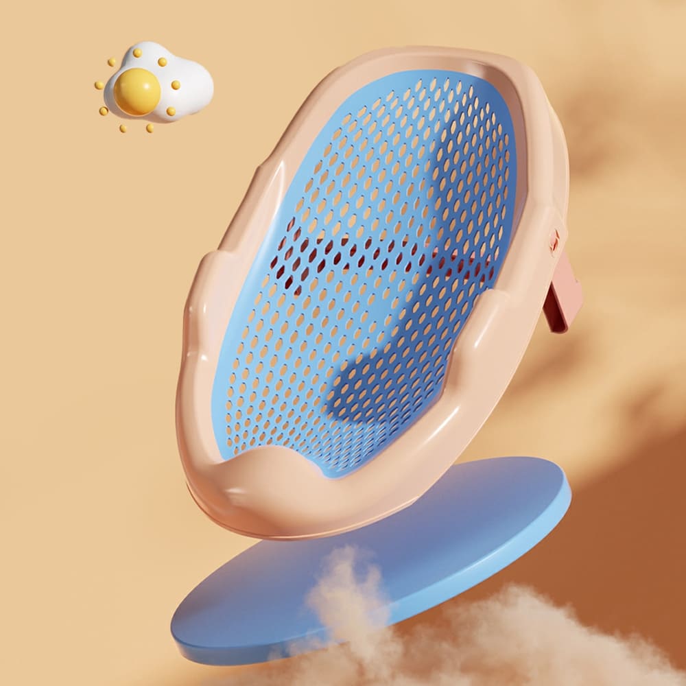 bather seat blue pink