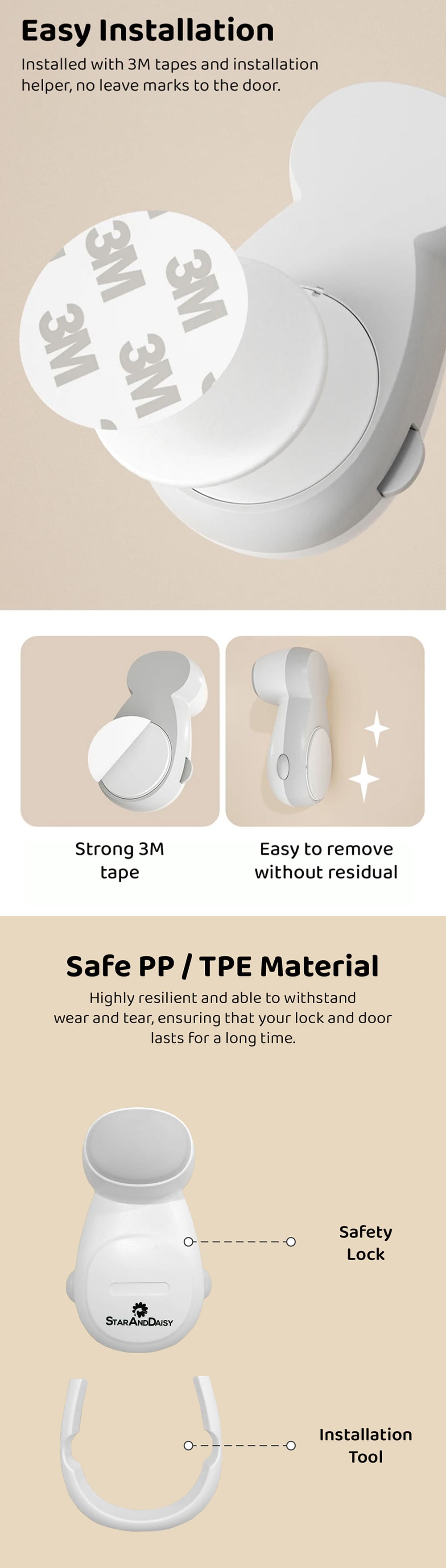 Easy Installation Method of Baby Safety Gate Stopper