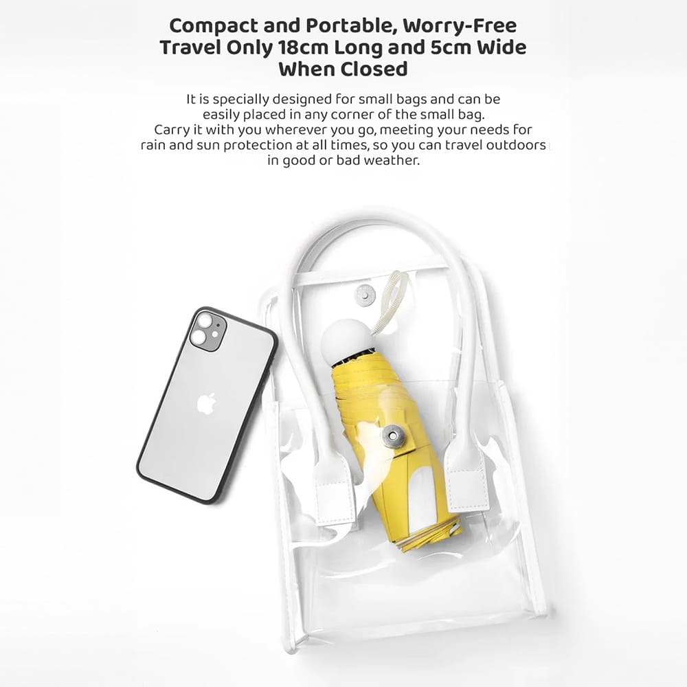 Folding Compact Pocket Size Umbrella for Children