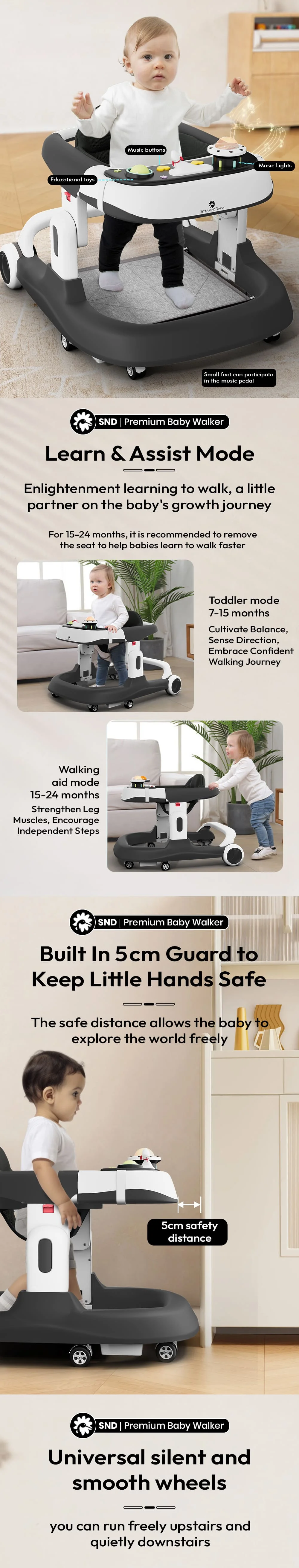 Premium baby walker