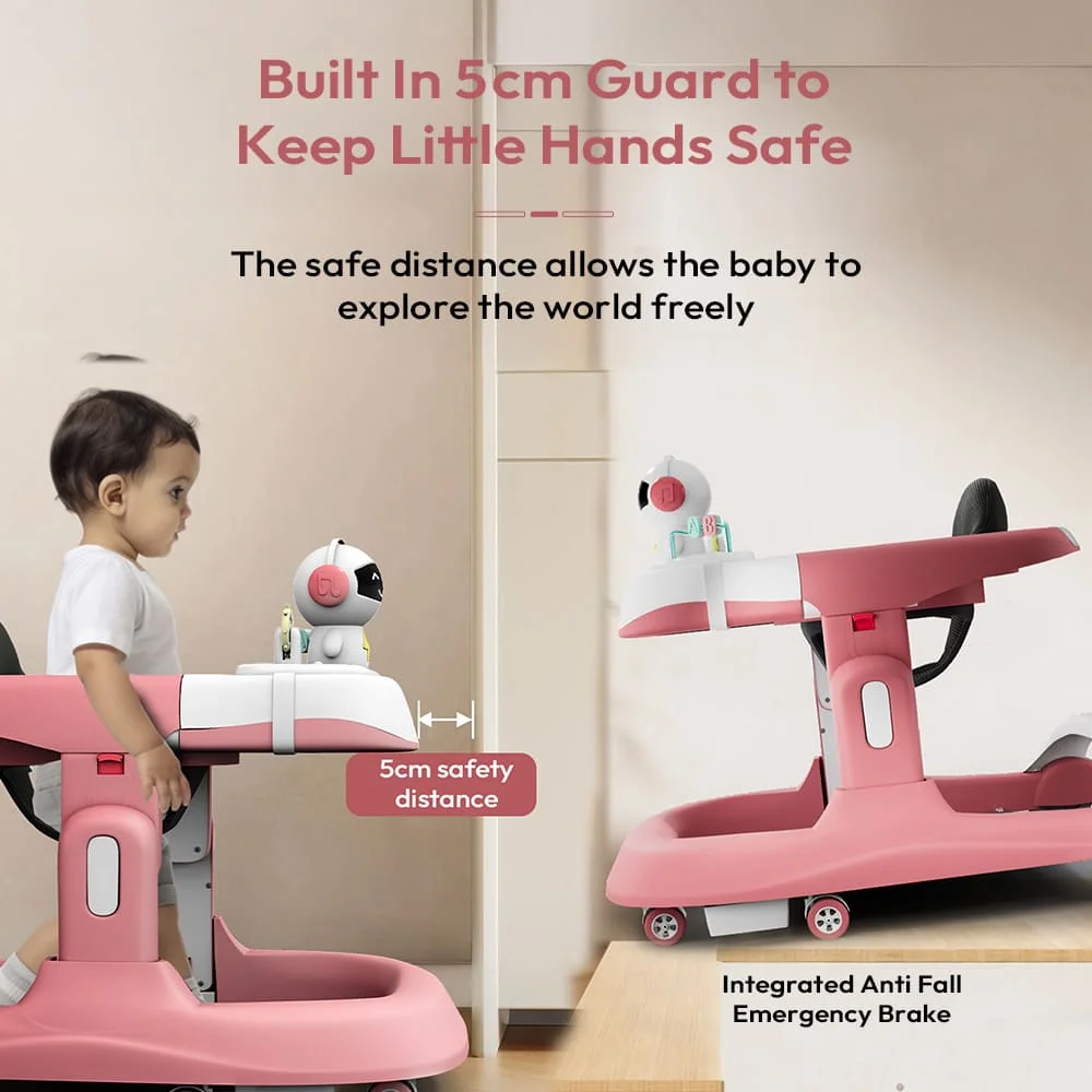 Foldable baby walker