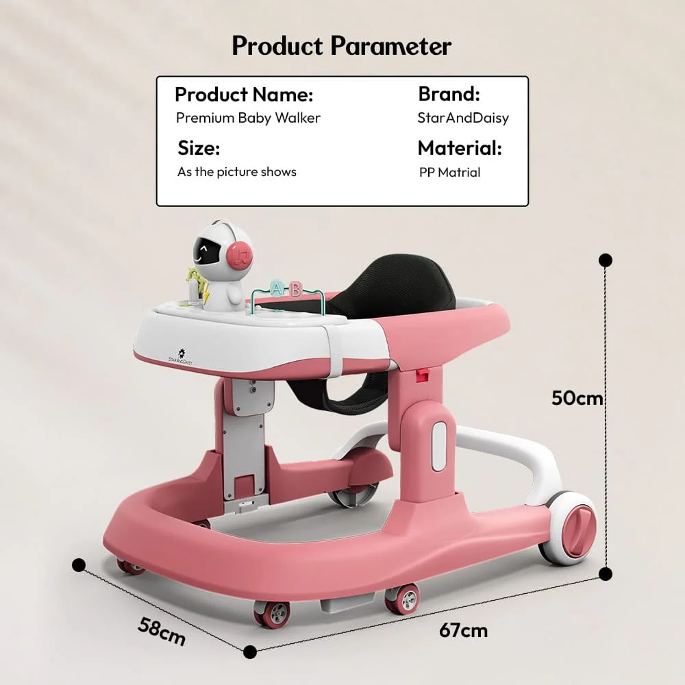 Specifications of baby walker