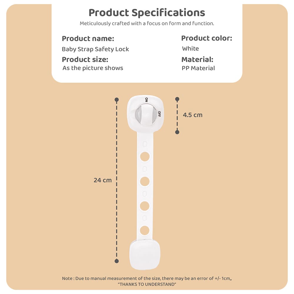 safety lock big product specification and dimension