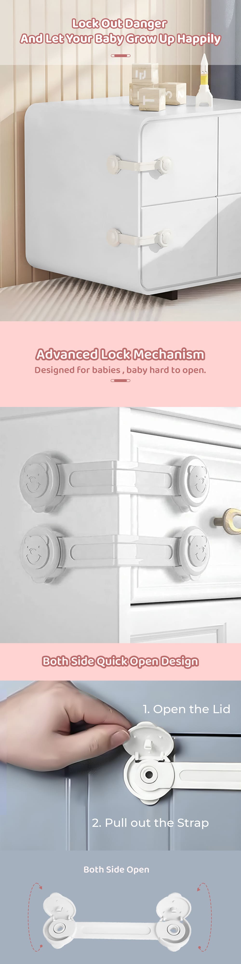 Small Safety Lock for Secure Locking System