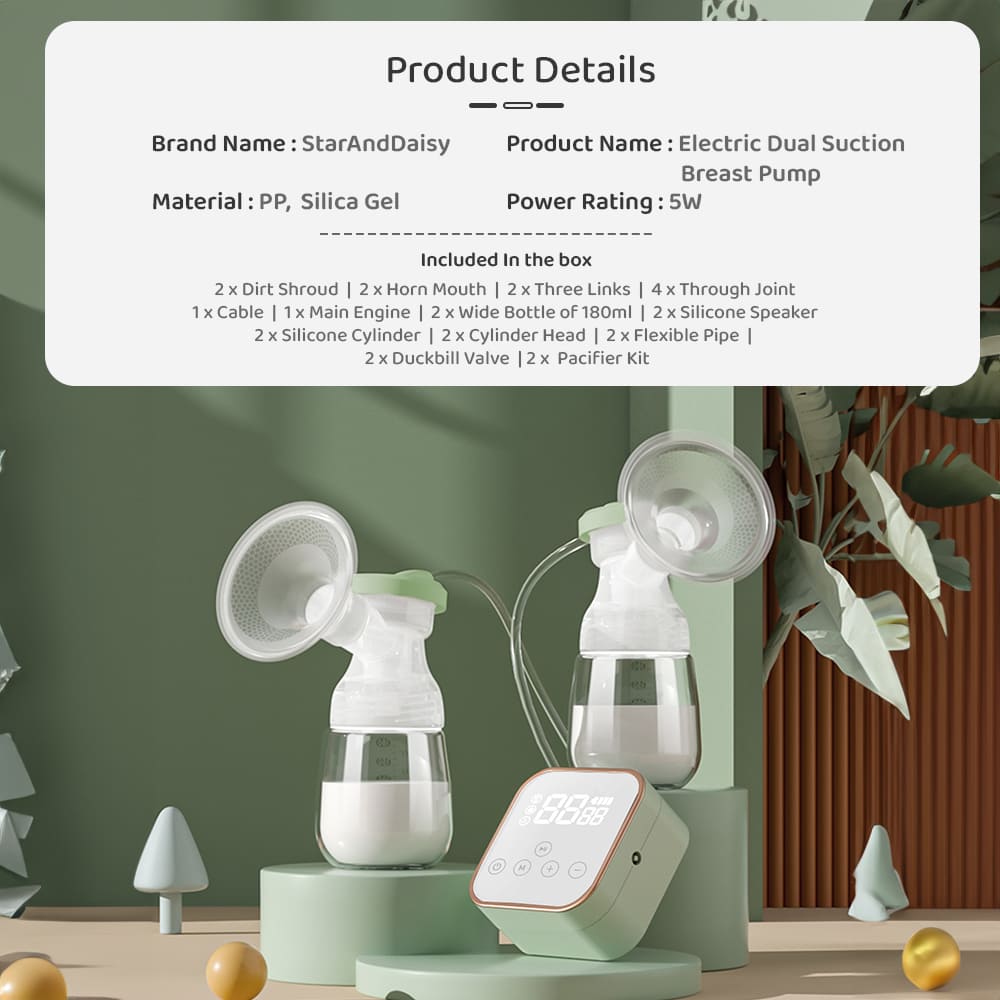 Specification Double Breast Feeding Pump