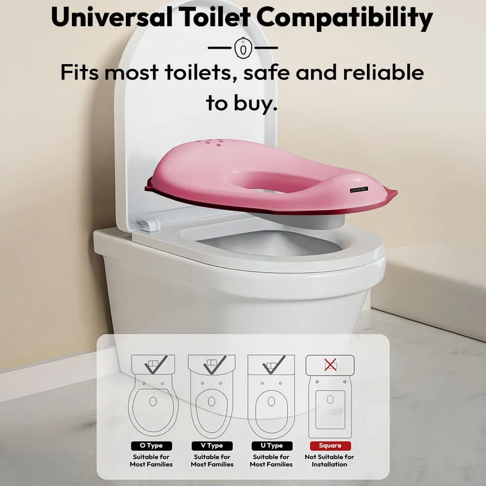 universal toilet compatibility baby potty training seat
