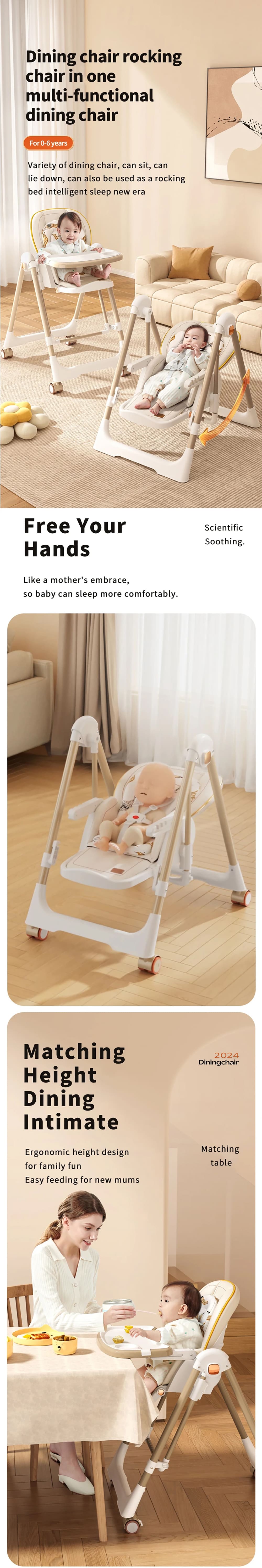 Upgraded Galaxy Star 2-in-1 aBby Dining Chair