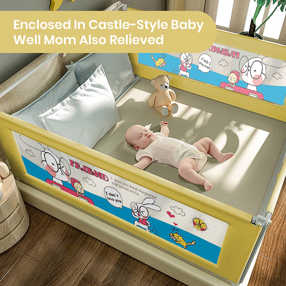 Adjustable Bed Guardrail