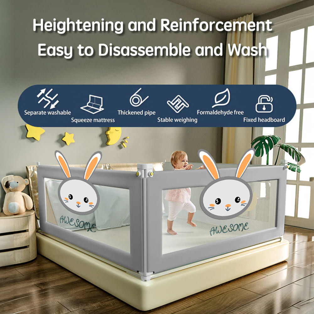 Bed Guardrails for Baby