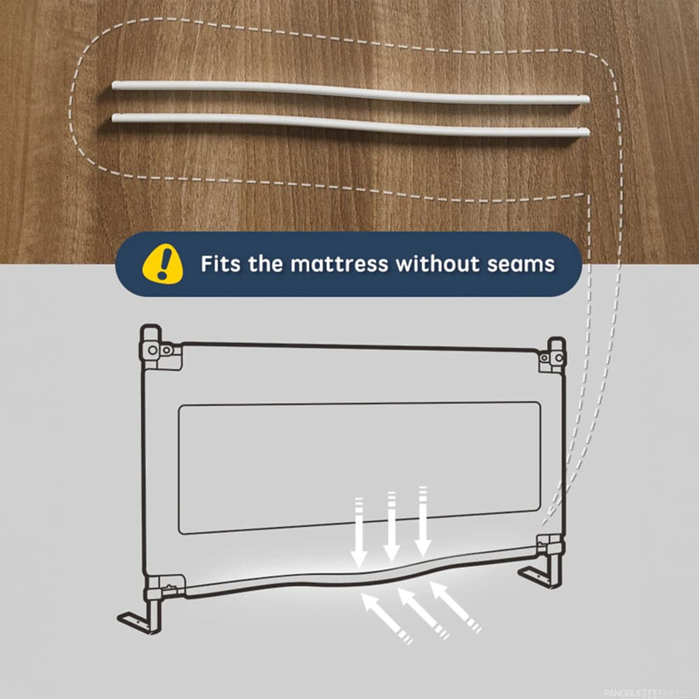 Infants bed Guardrail