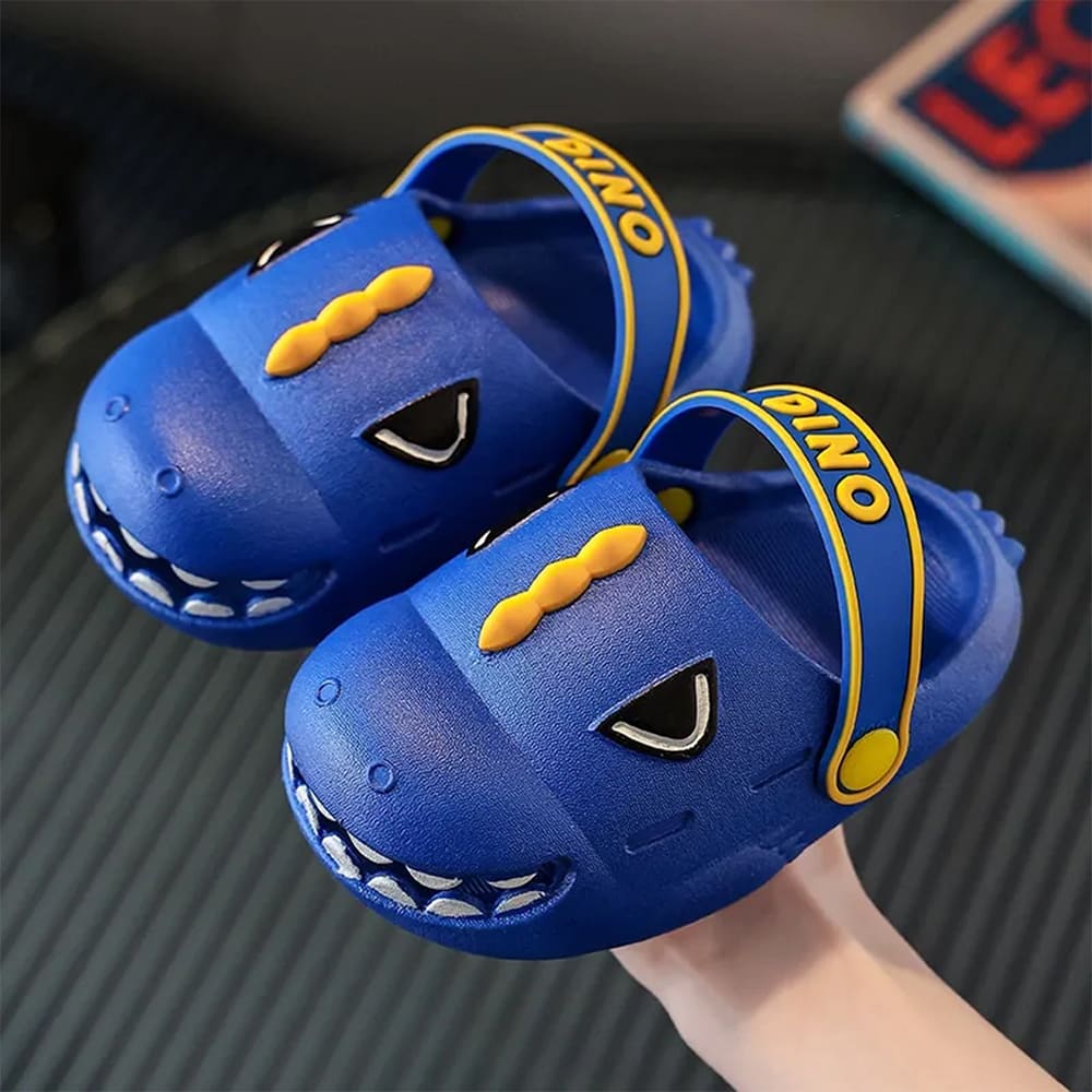 StarAndDaisy Clogs for Boys & Girls , Non-Slip & waterproof Slippers for Children 3-6 years old Boys Girls - JH-990-BLUE