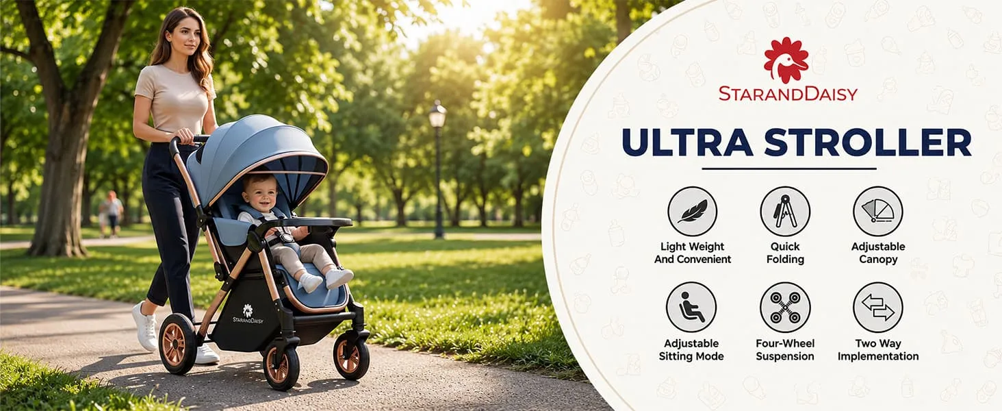 Ultra Baby Stroller Pram & Buggy