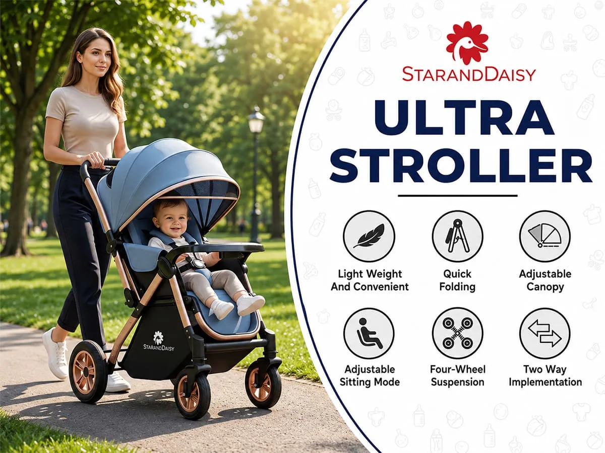 Ultra Baby Stroller Pram & Buggy