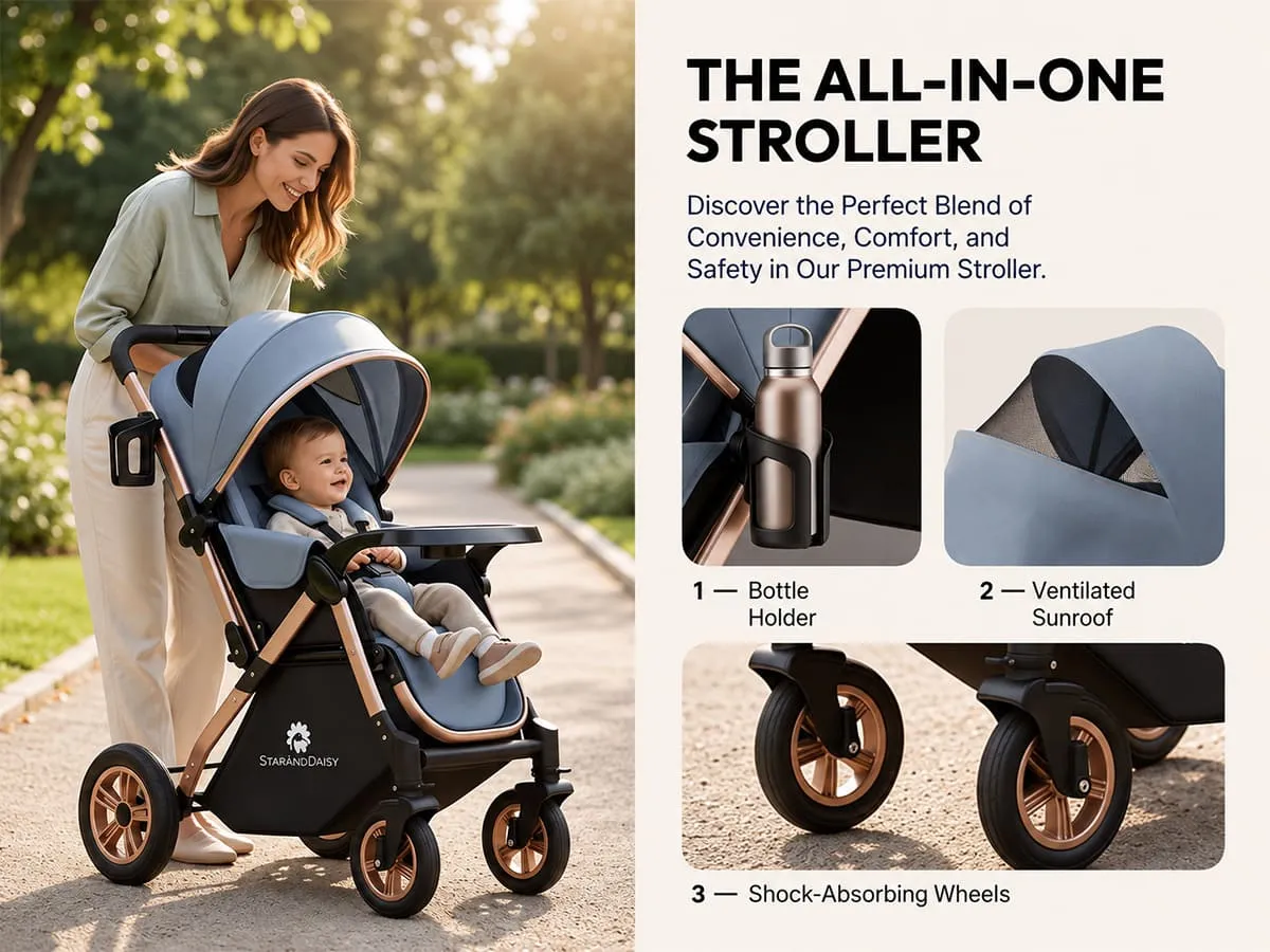 Ultra Baby Stroller Pram & Buggy