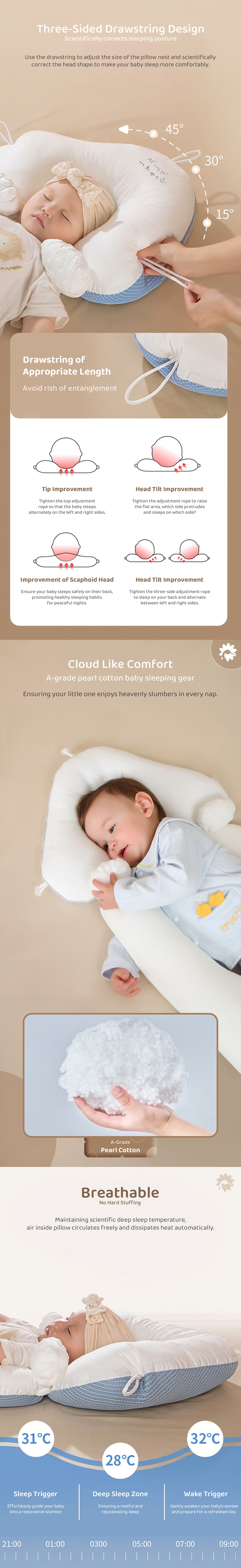 Baby Huggable & Nursing Pillow for Babies