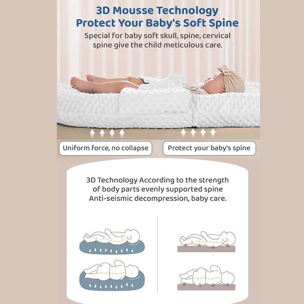 Baby Lounger Bed Protect Baby's Spine