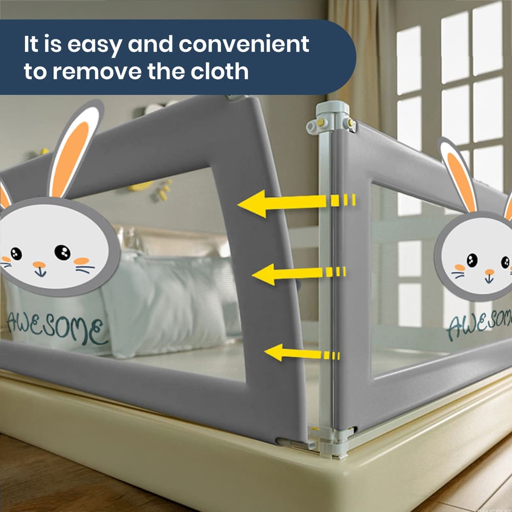 bed Guardrail for easy to connect