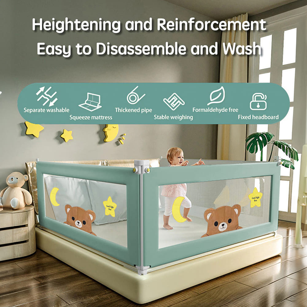 Bed Guardrail for Toddlers