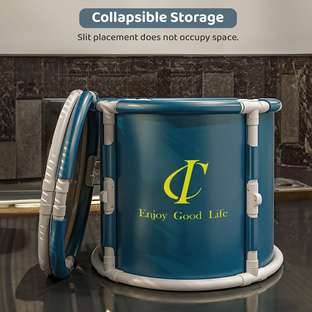 Collapsible Bath Tub and Ice Bucket for Kids