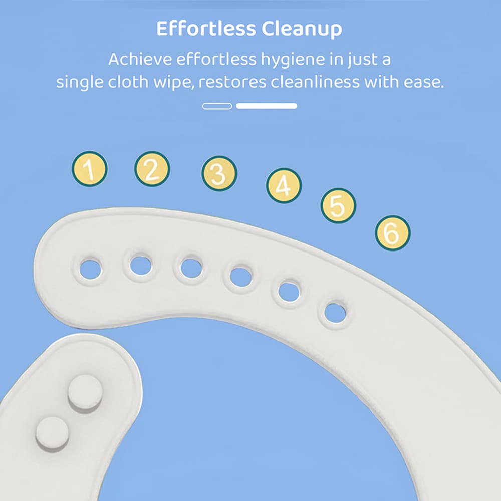 effortless cleanup baby bibs