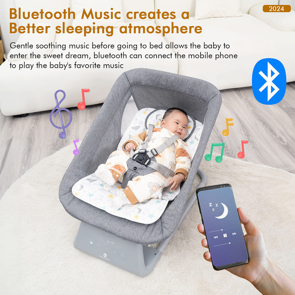 Electric Baby Rocker with Inbuilt Music