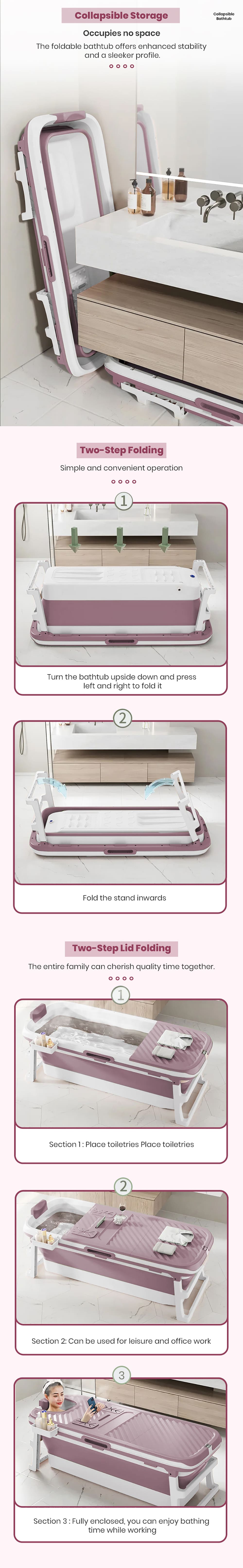 Foldable Mega Bath Tub