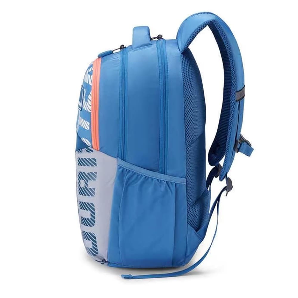 American Tourister Casual Stylish Kids School Backpacks, 29.5 Ltr, Water Resistant Unisex Printed Backpack - Sest 3.0 Blue03