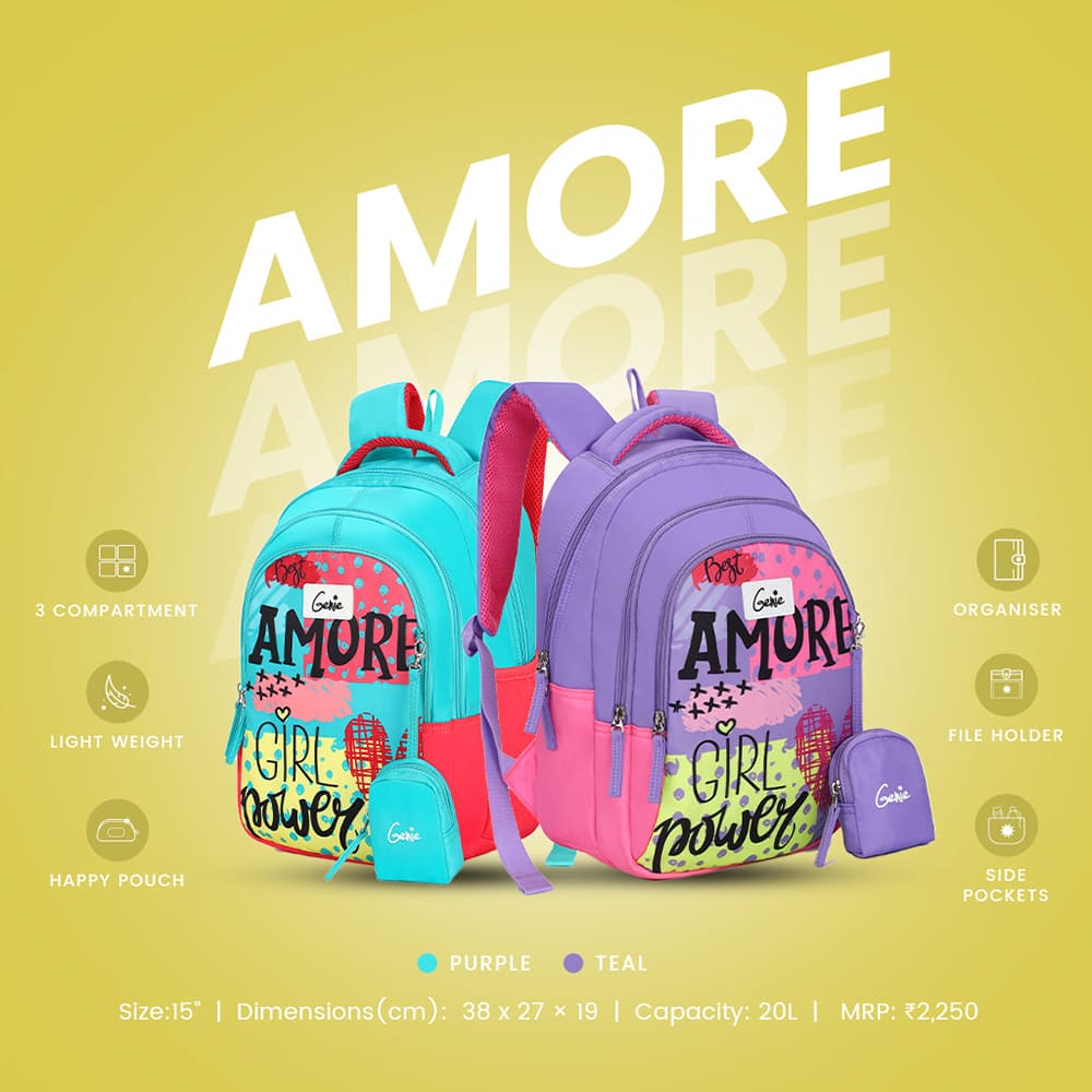 Kids' School Bags with Extra Pouch