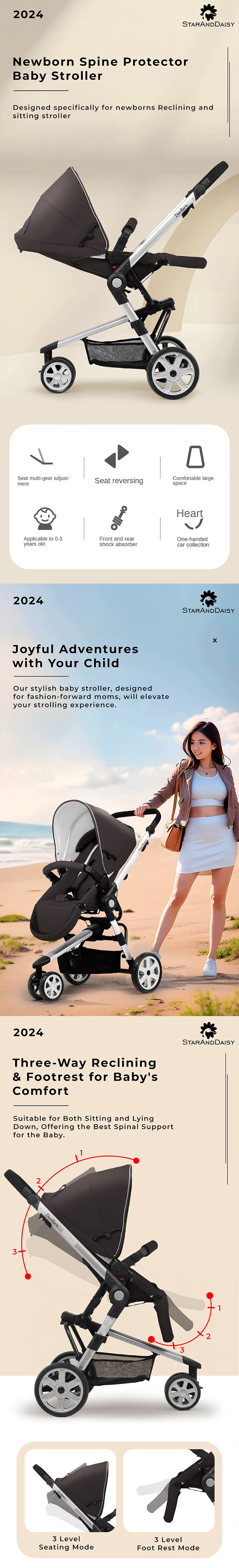 Lightweight Baby Stroller