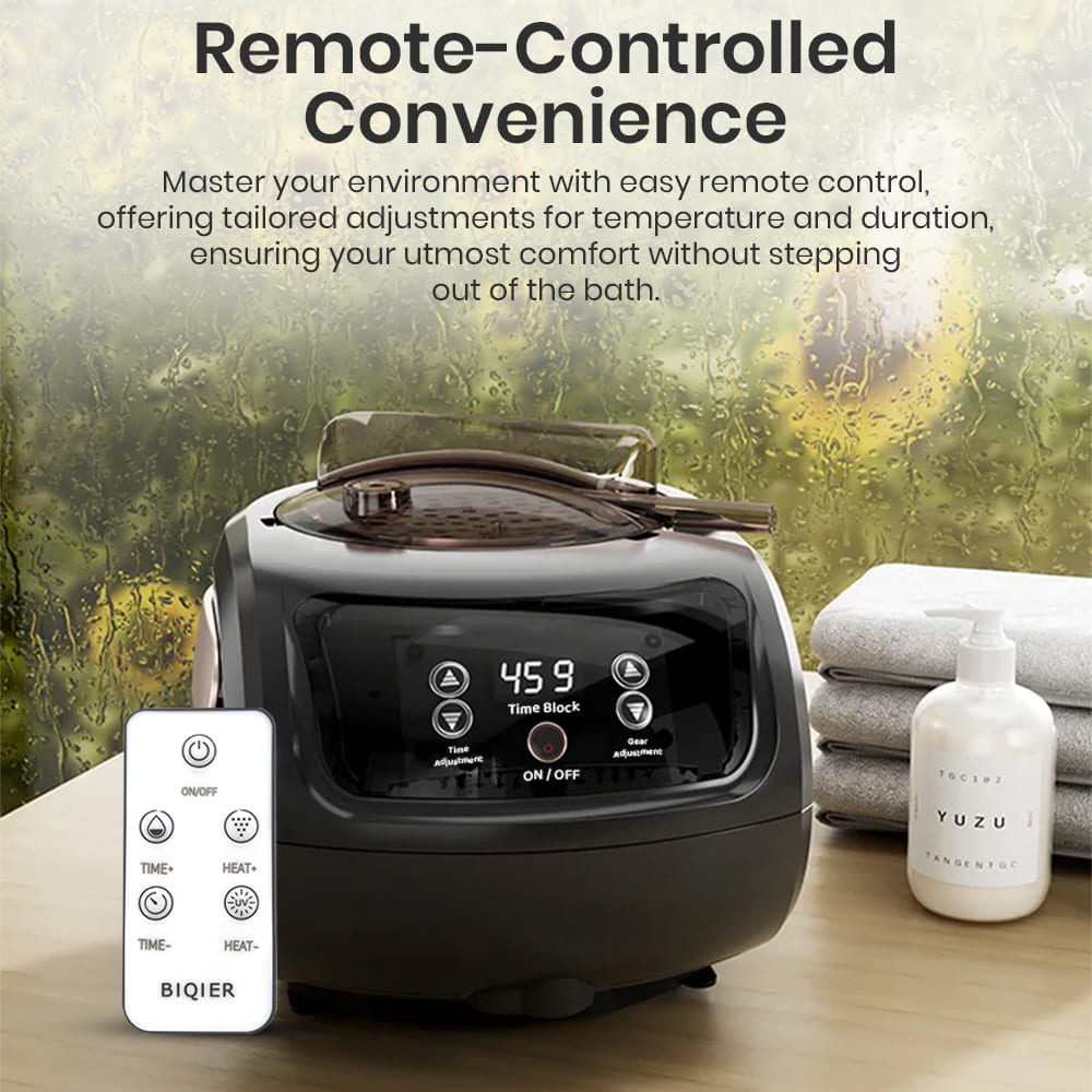 Mega Bath Tub with Steamer