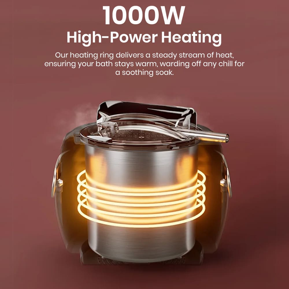 Mega Bath Tub with Steamer