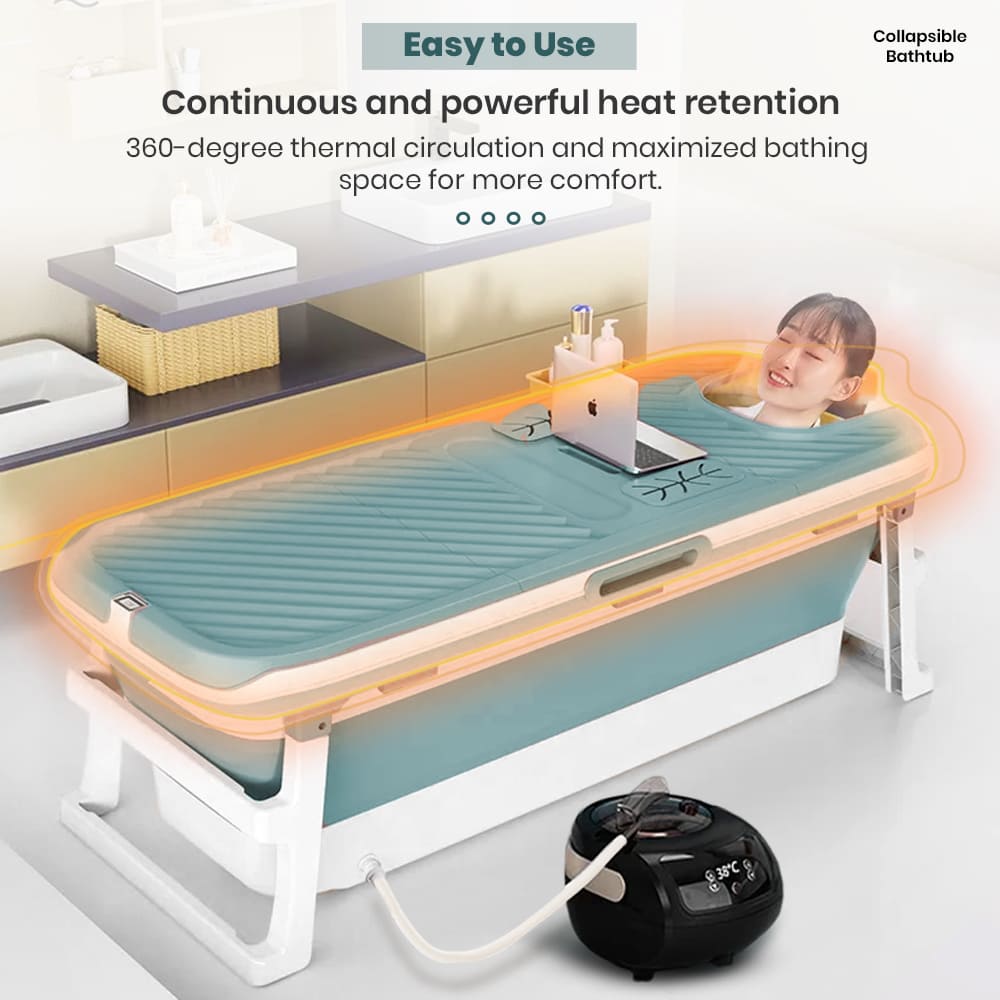 Mega Bath Tub with Steamer