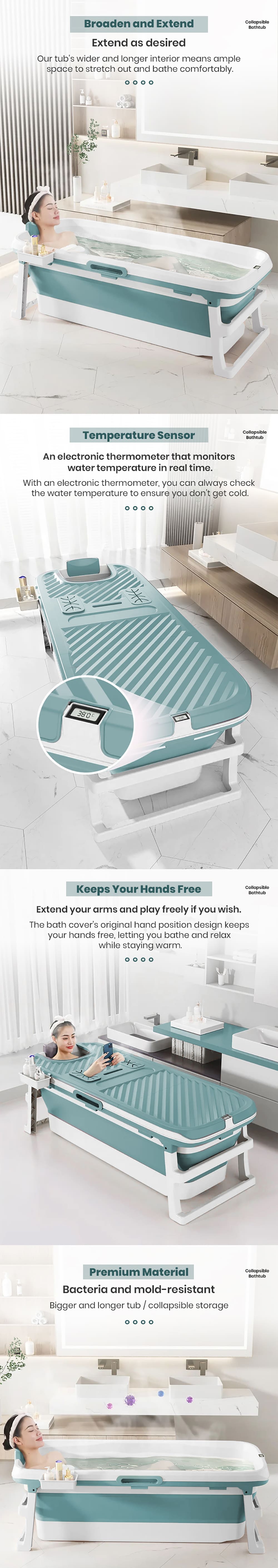 Mega Bath Tub with Steamer