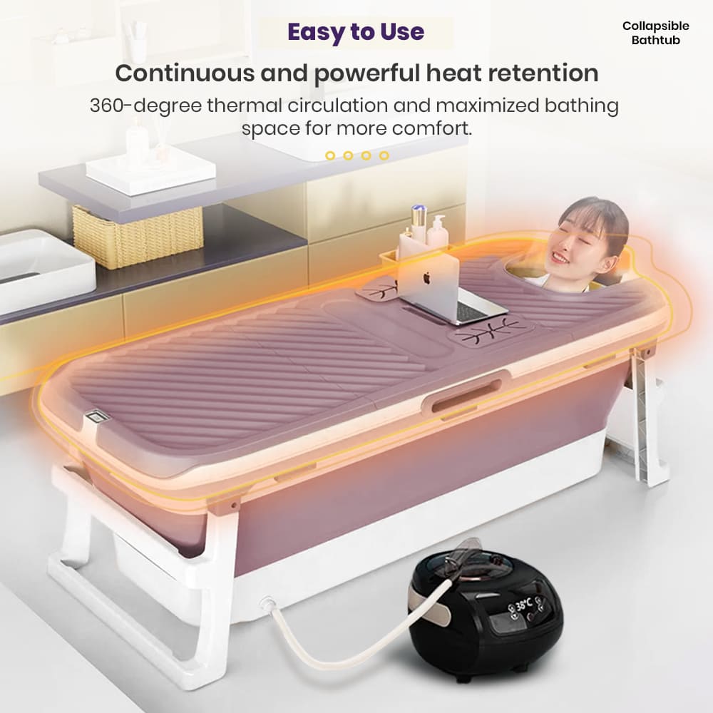 Mega Bath Tub with Steamer