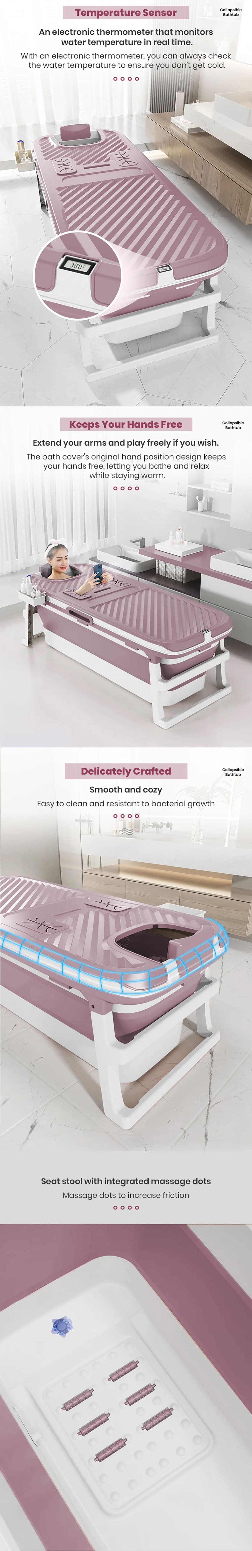 Mega Bath Tub with Steamer