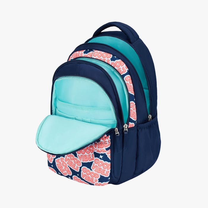 multi-compartment kids school bag