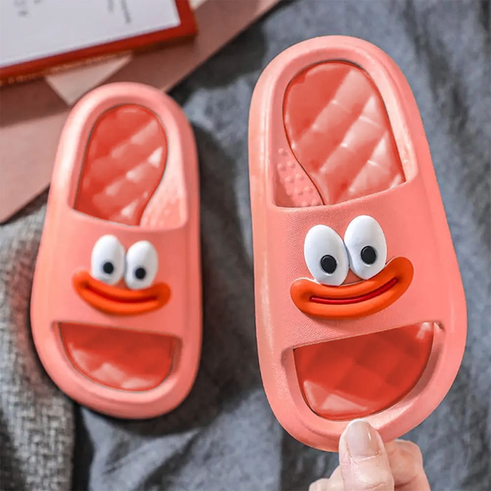 StarAndDaisy Flip Flop for Girls, Outdoor Summer Slippers Indoor Super Soft Non-slip for 4 to 9 Years kids - Shoes-550-PK