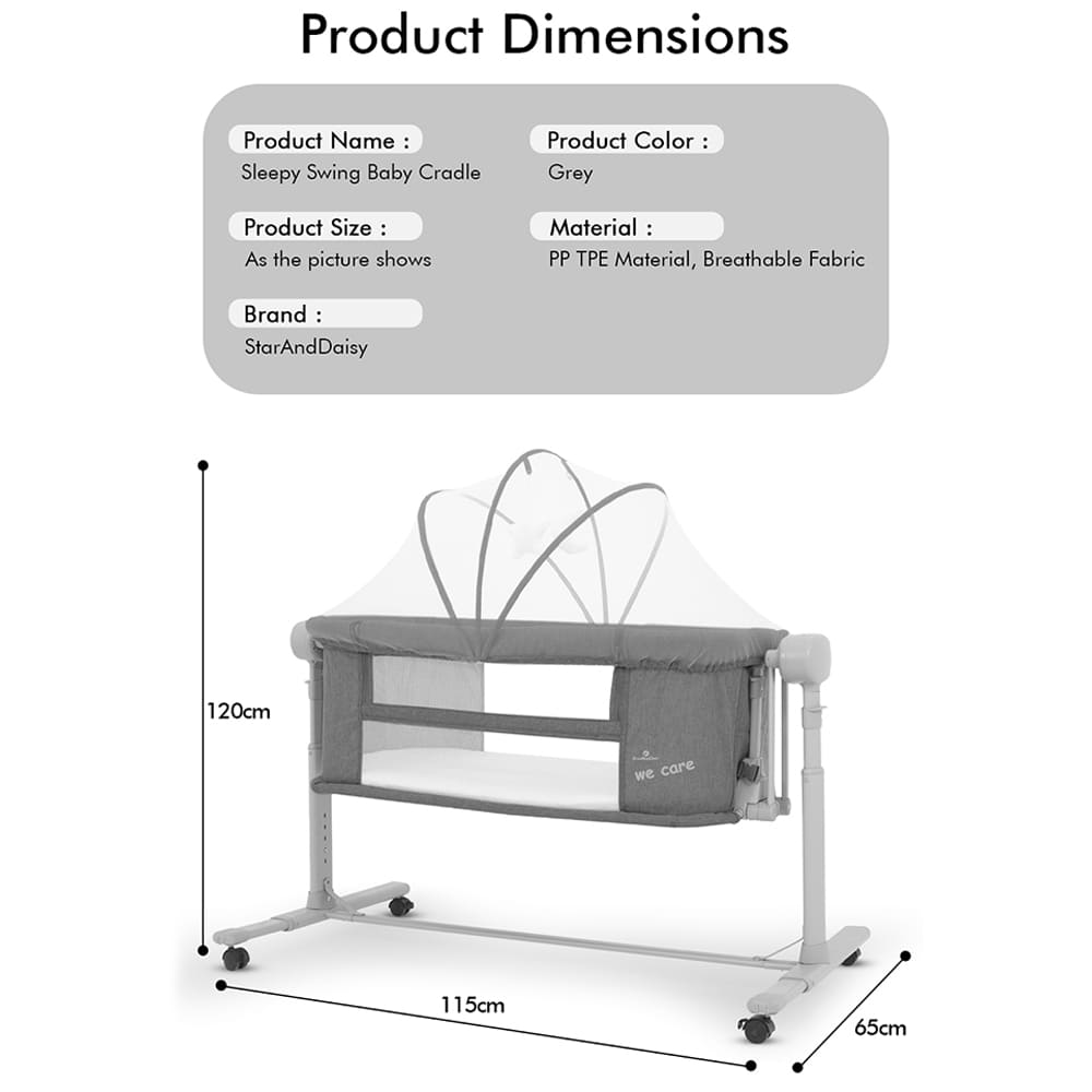 Specification of Baby Swing Cradle