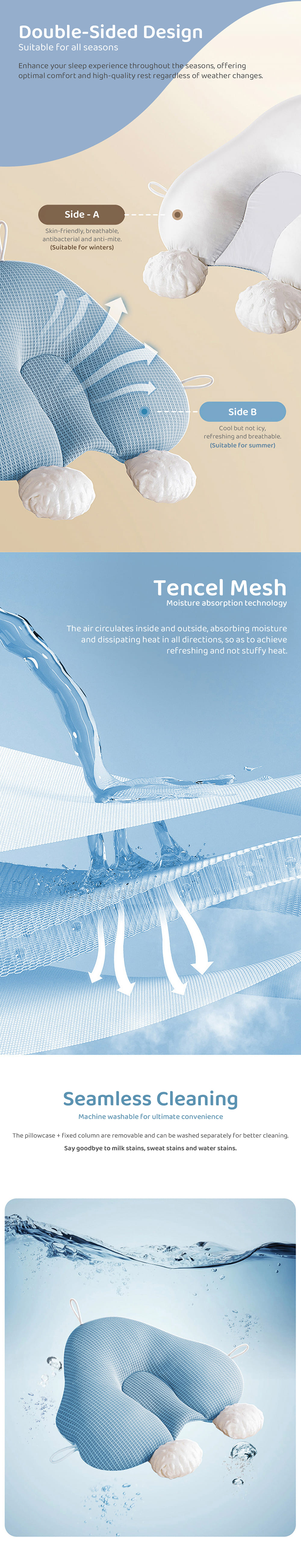 Ultra Soft Baby Huggable Pillow