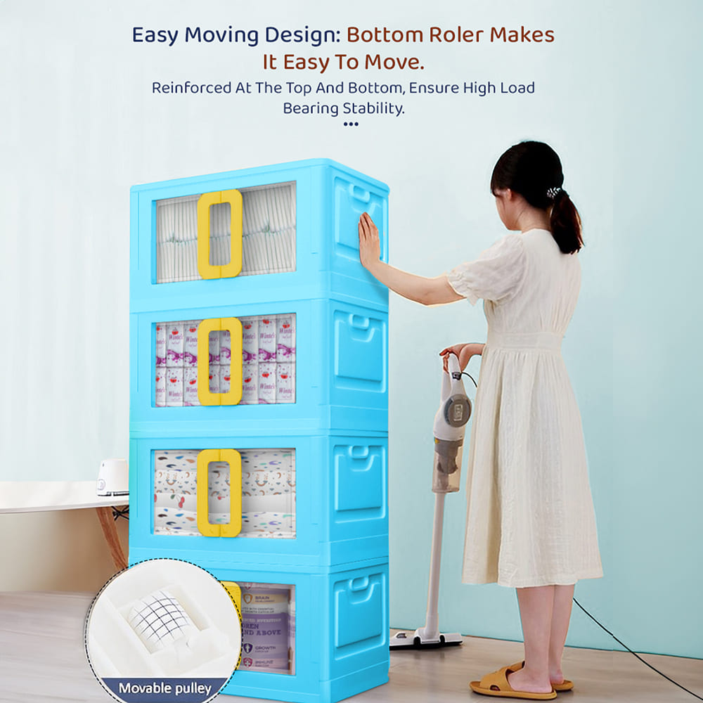 Easy-to-Clean Storage Cabinet