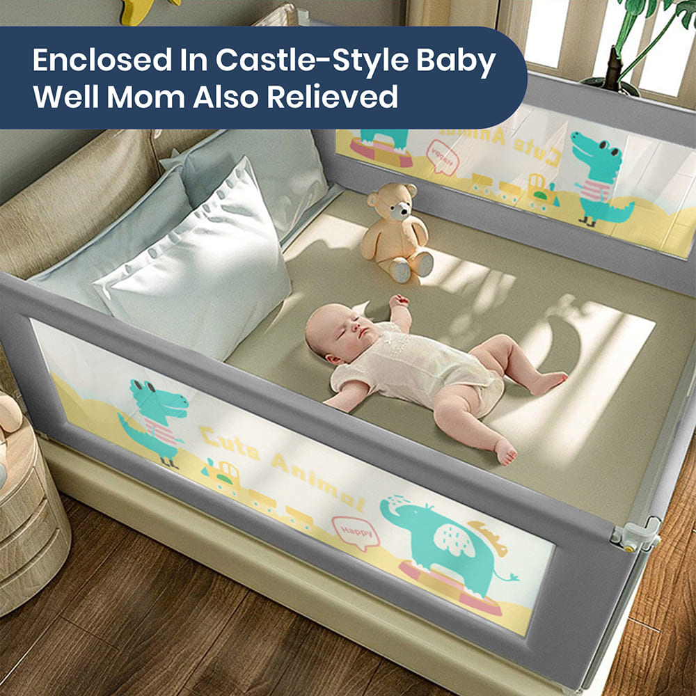Baby Bed Side Guardrail