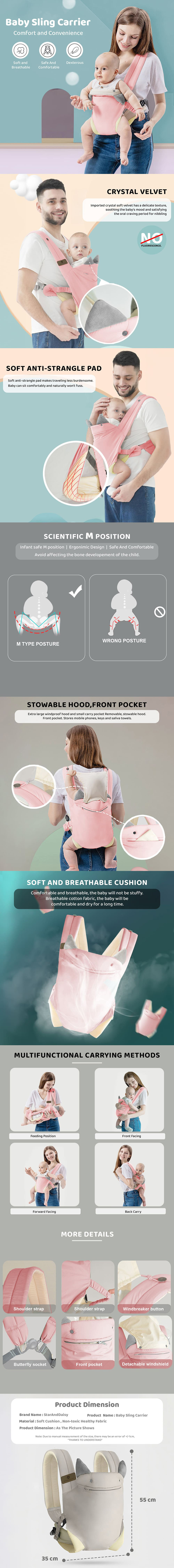 Baby-Carrier-with-Upgraded-Breathable-Air-Fabric-pink