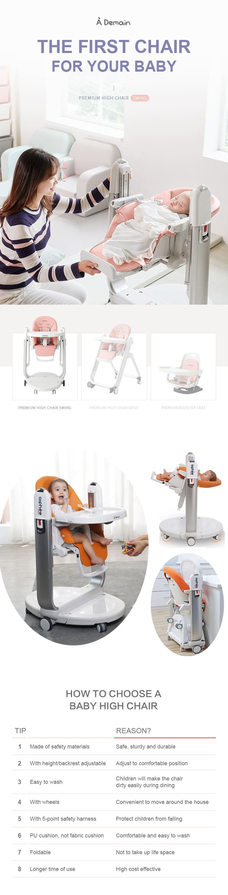 Best Baby Cot Cradle Rocker Stroller High Chair Bed Online