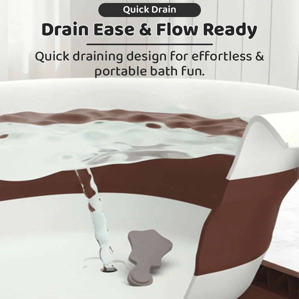 bt basic bathtub brown