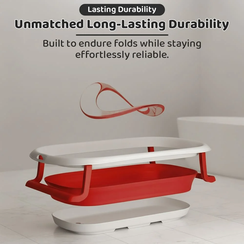 bt basic bathtub red