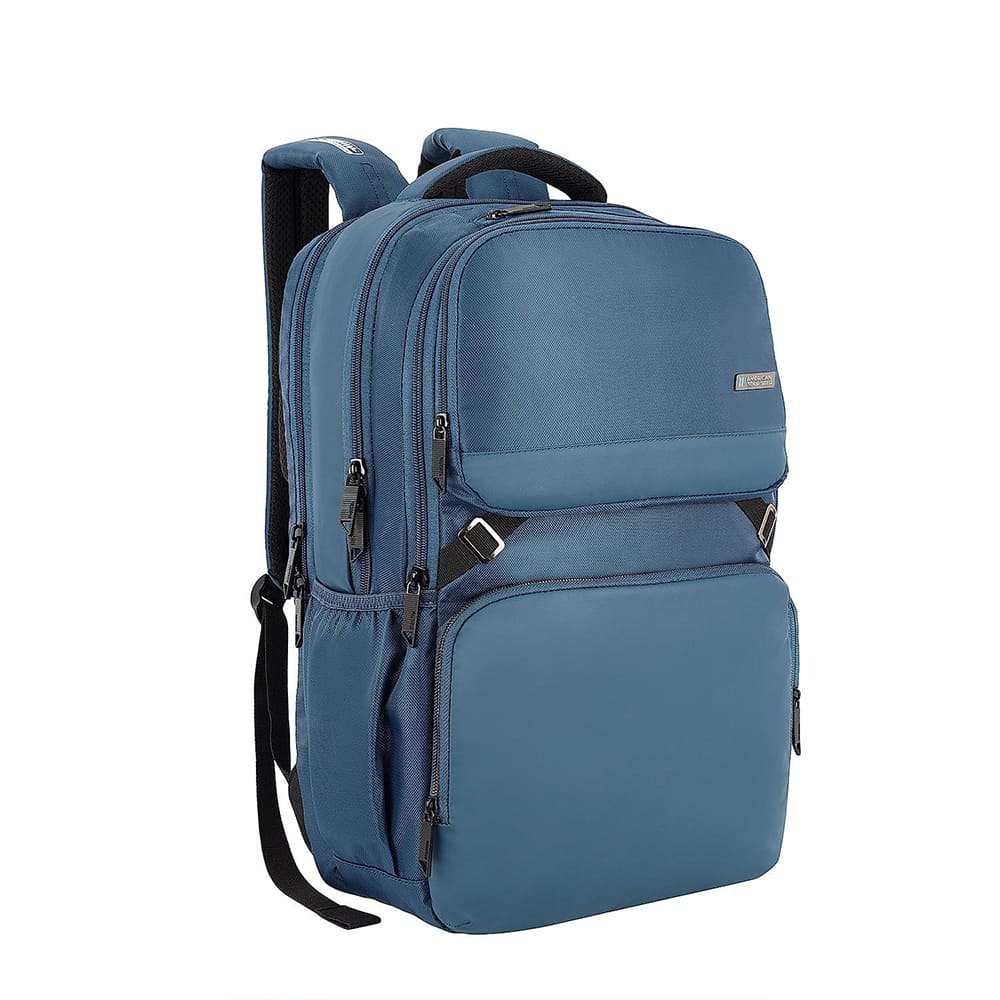 American Tourister Kids School Backpacks For Travel With Lockable Laptop Compartment, 34 Ltrs Bags - Segno Detachable Navy