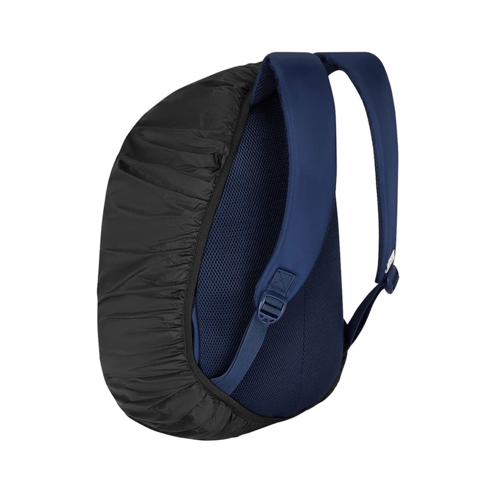 Genie Radiant Premium Kids Backpack With Rain Cover, Water Resistant, and Extra Padding Shoulder Straps - 36L Navy Blue