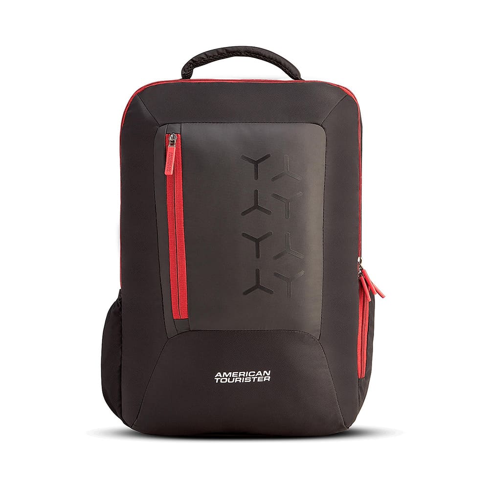 American Tourister Latest Laptop Backpacks for Kids with 2 Full Compartment 1 Front Pocket, 33 Ltrs Spacious Bags For Kids - Sigma 3.0 Black