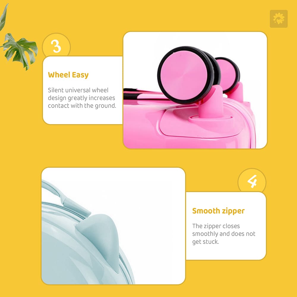 Compact and Portable Trolley Bags for Young Travelers